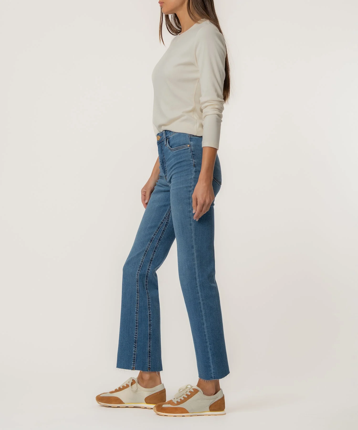 Kelsey High Rise Fab AB Ankle Flare-Nset Leg - Image 2