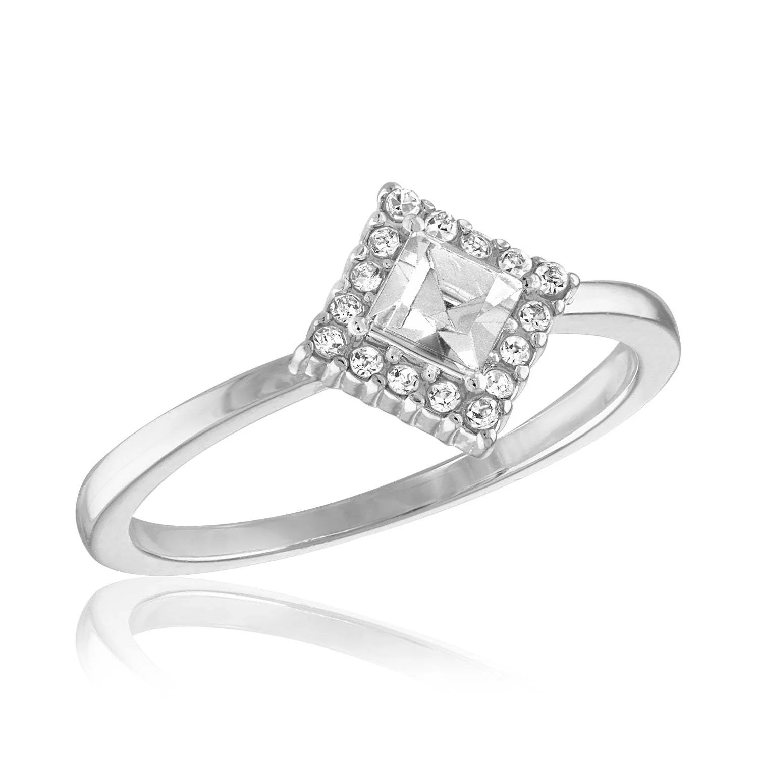 Kite Set Princess Cut Stack Ring - Image 5