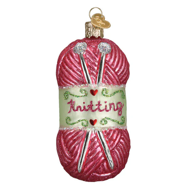 Knitting Yarn Ornament - Image 2