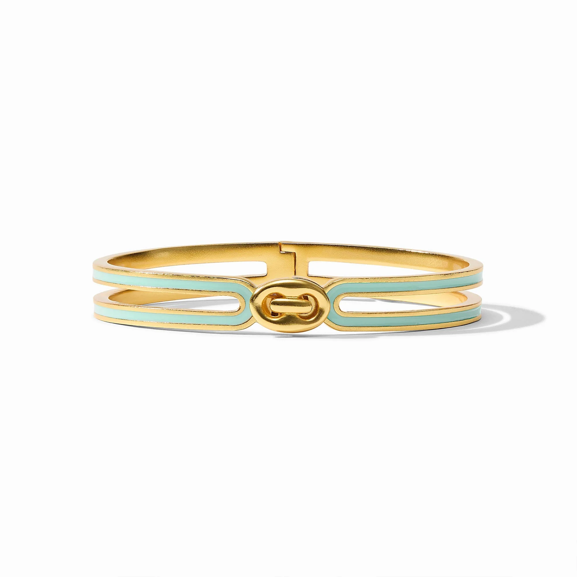 Laguna Enamel Hinge Bangle - Image 2