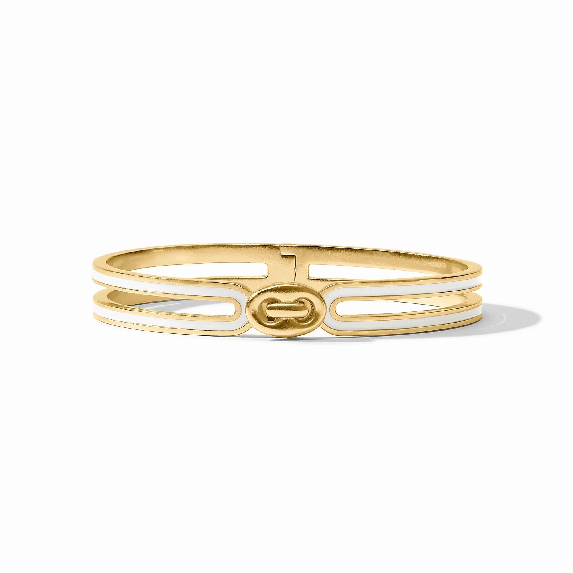 Laguna Enamel Hinge Bangle - Image 3
