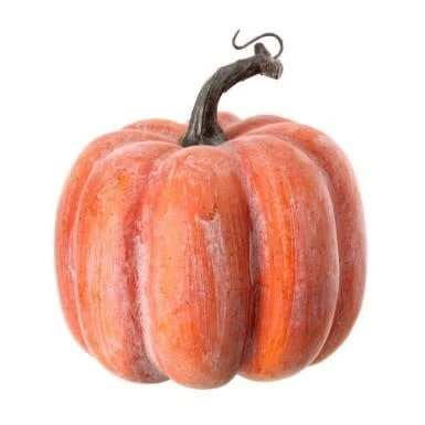 Latex Weathered Pumpkin With Vine - Image 3