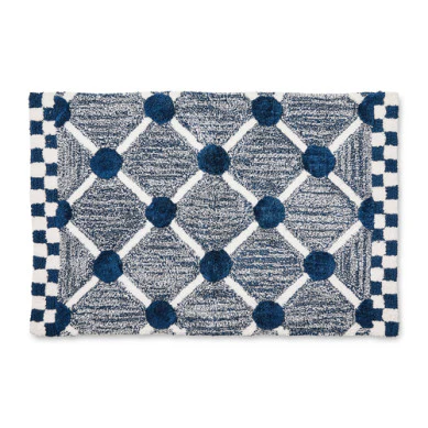 Lattice & Dot Bath Rug - Image 4