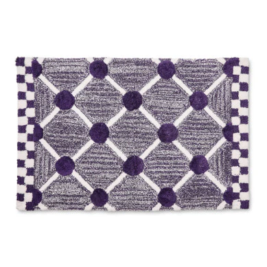 Lattice & Dot Bath Rug - Image 6