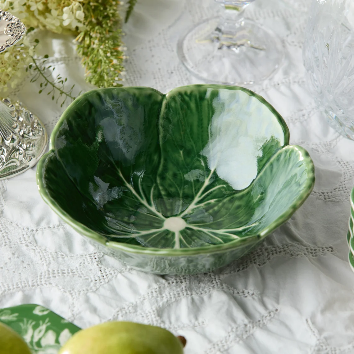 Le Jardin Cabbage 3-D Cereal Bowl - Image 3