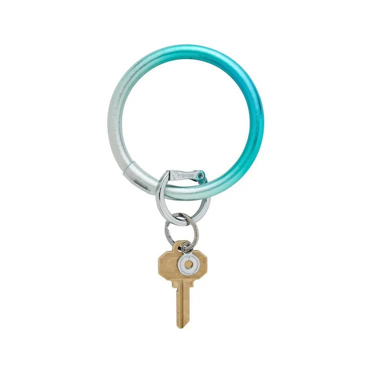 Leather Big O Key Ring - Image 5