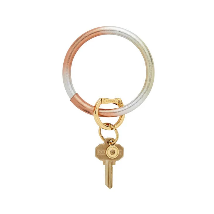 Leather Big O Key Ring - Image 7