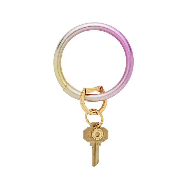 Leather Big O Key Ring - Image 9