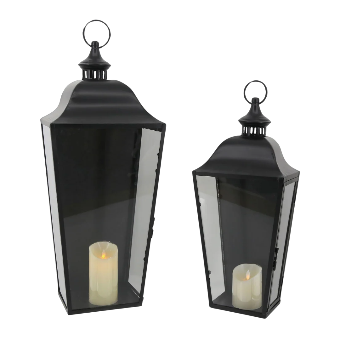 LED Metal Oversized Wall Lanterns