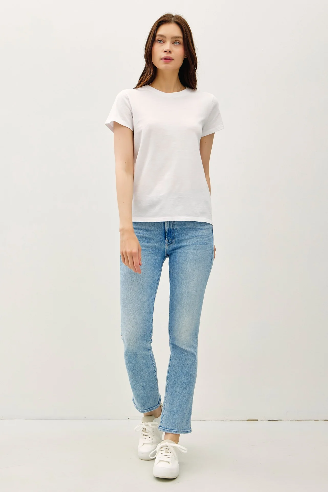 Leilani Classic Cut Acid Wash Cotton T-shirt - Image 2