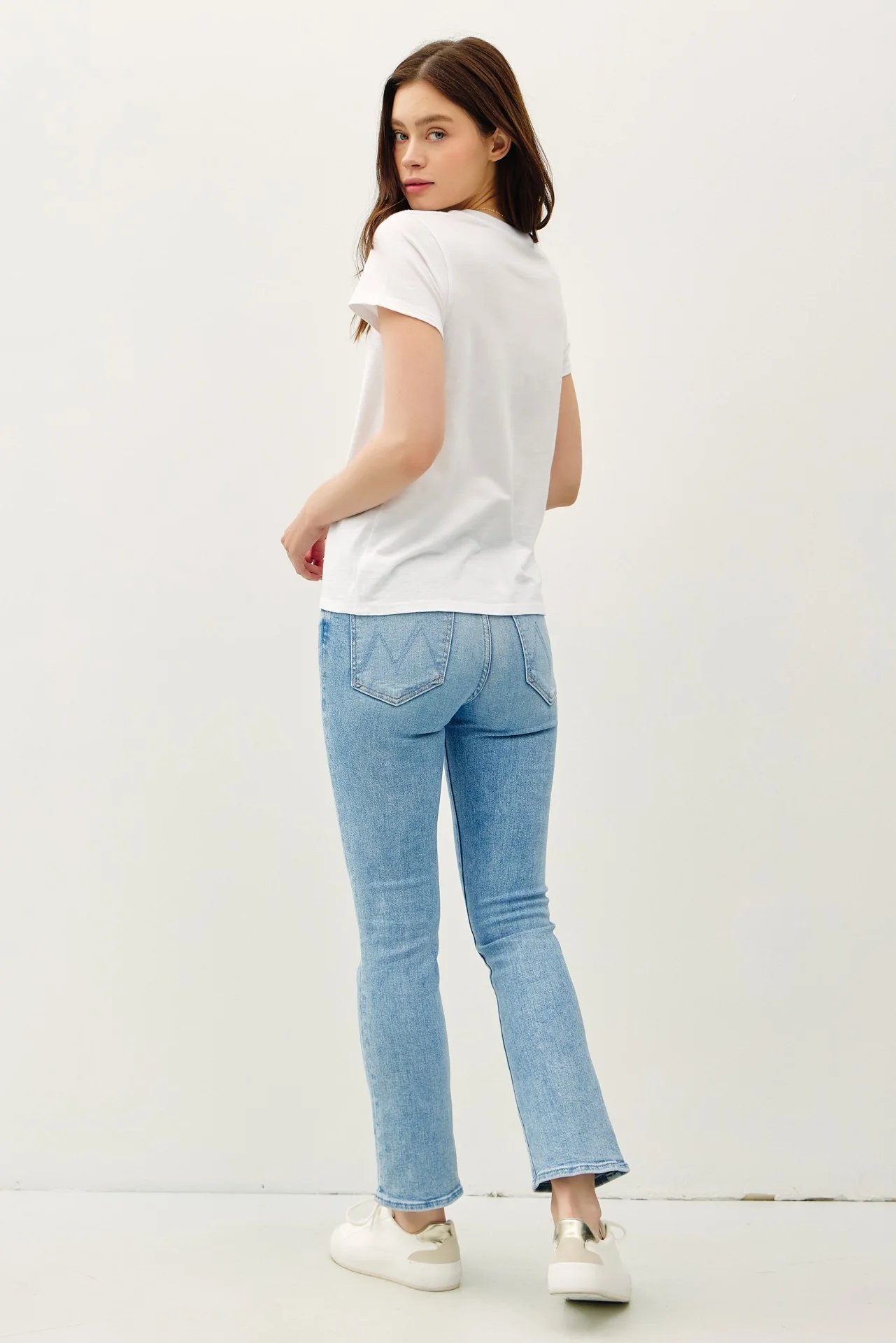 Leilani Classic Cut Acid Wash Cotton T-shirt - Image 3