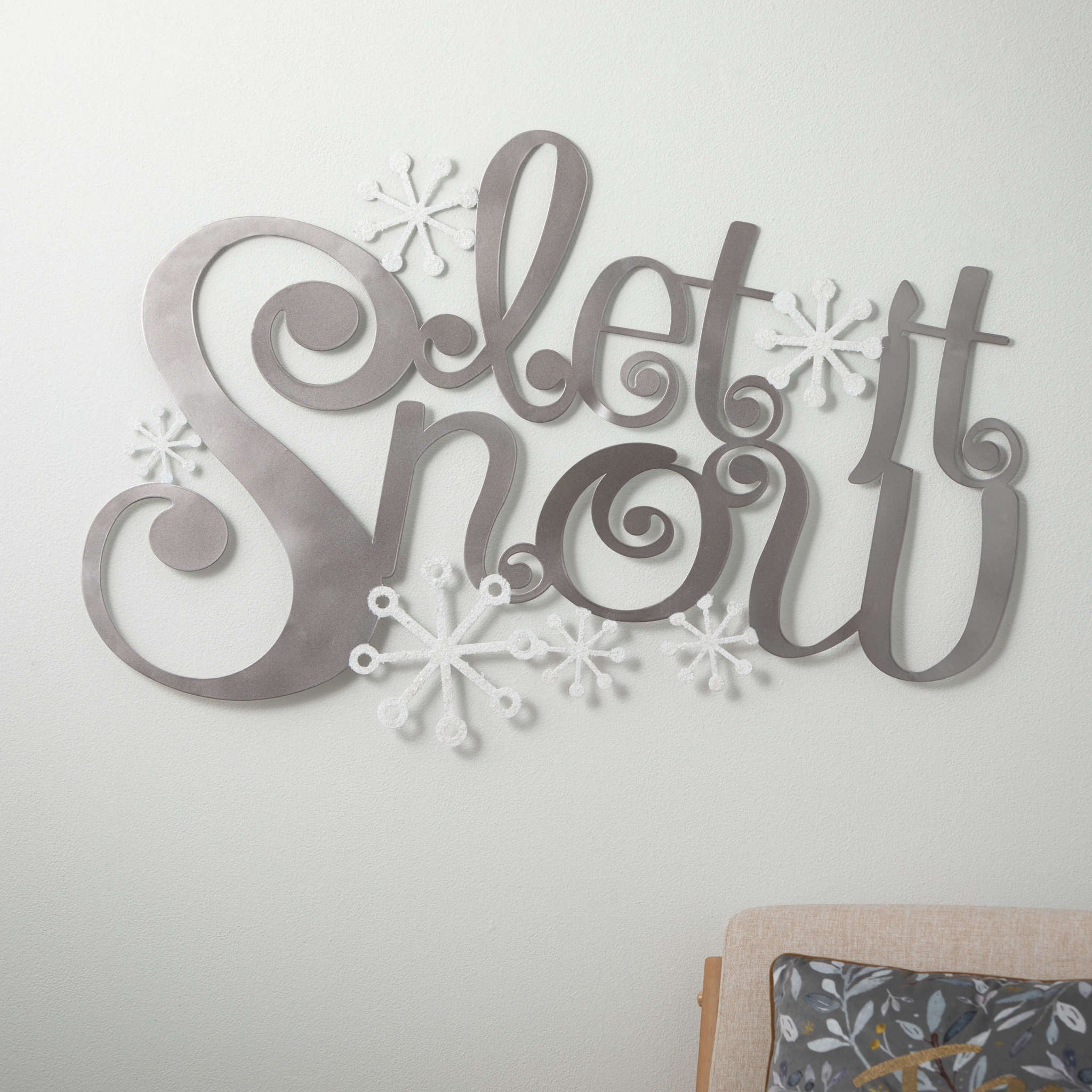 Let It Snow Wall Decor - Image 3