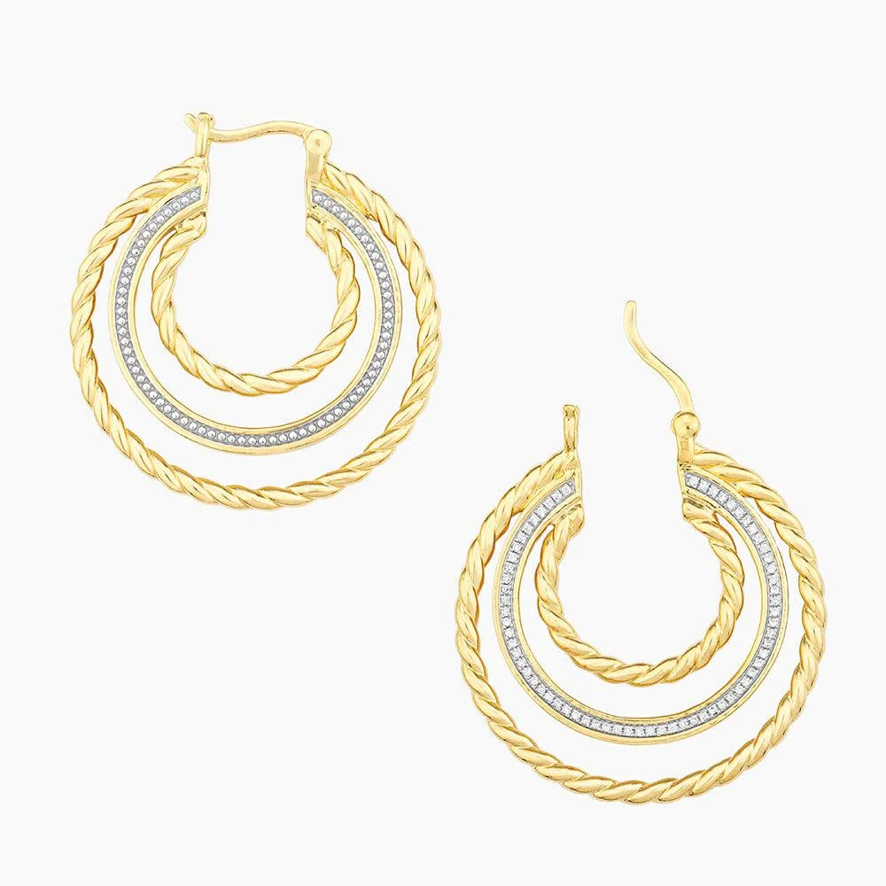 Let's Unite Hoop Earrings - Image 3