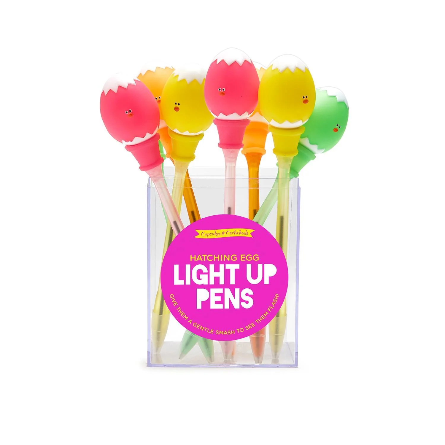 Light Up Neon Egg Pen - Sold Individually