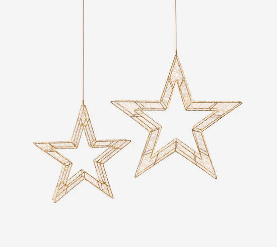 Lighted Star With Two Adapters