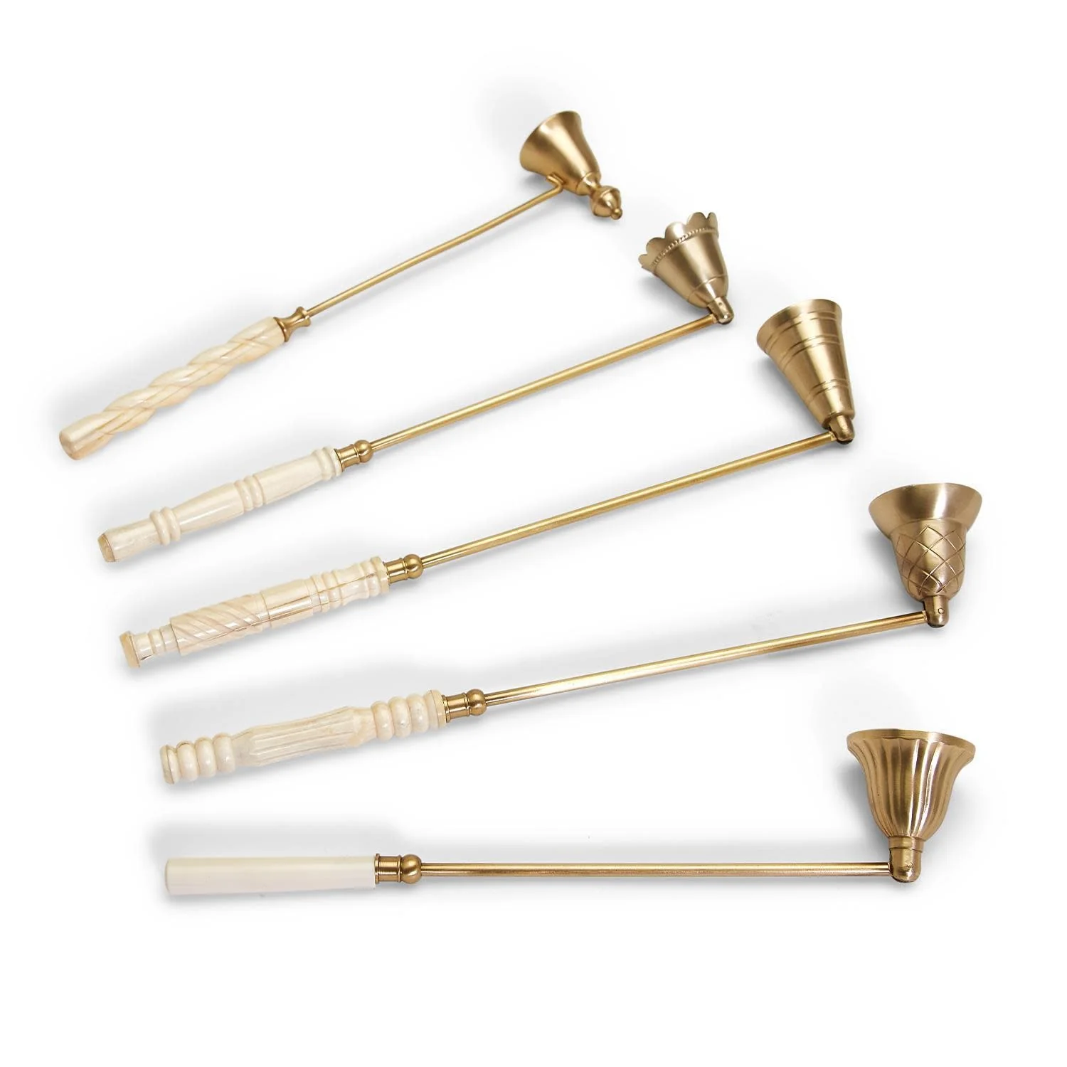 Lights Out Antiqued Gold Candle Snuffer - Image 3