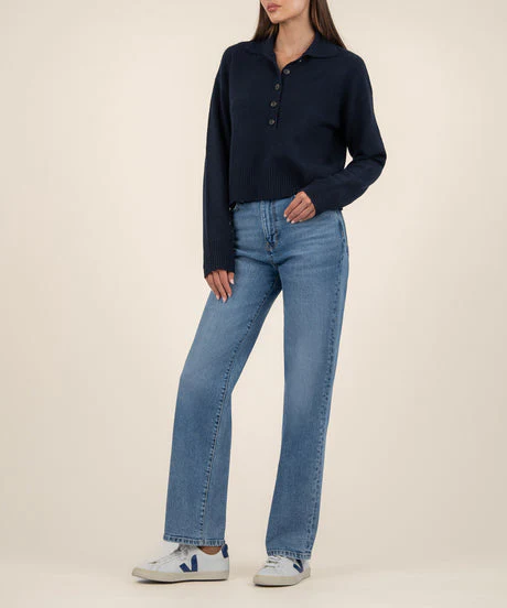 Lilia-Button Front L/S Sweater - Image 5