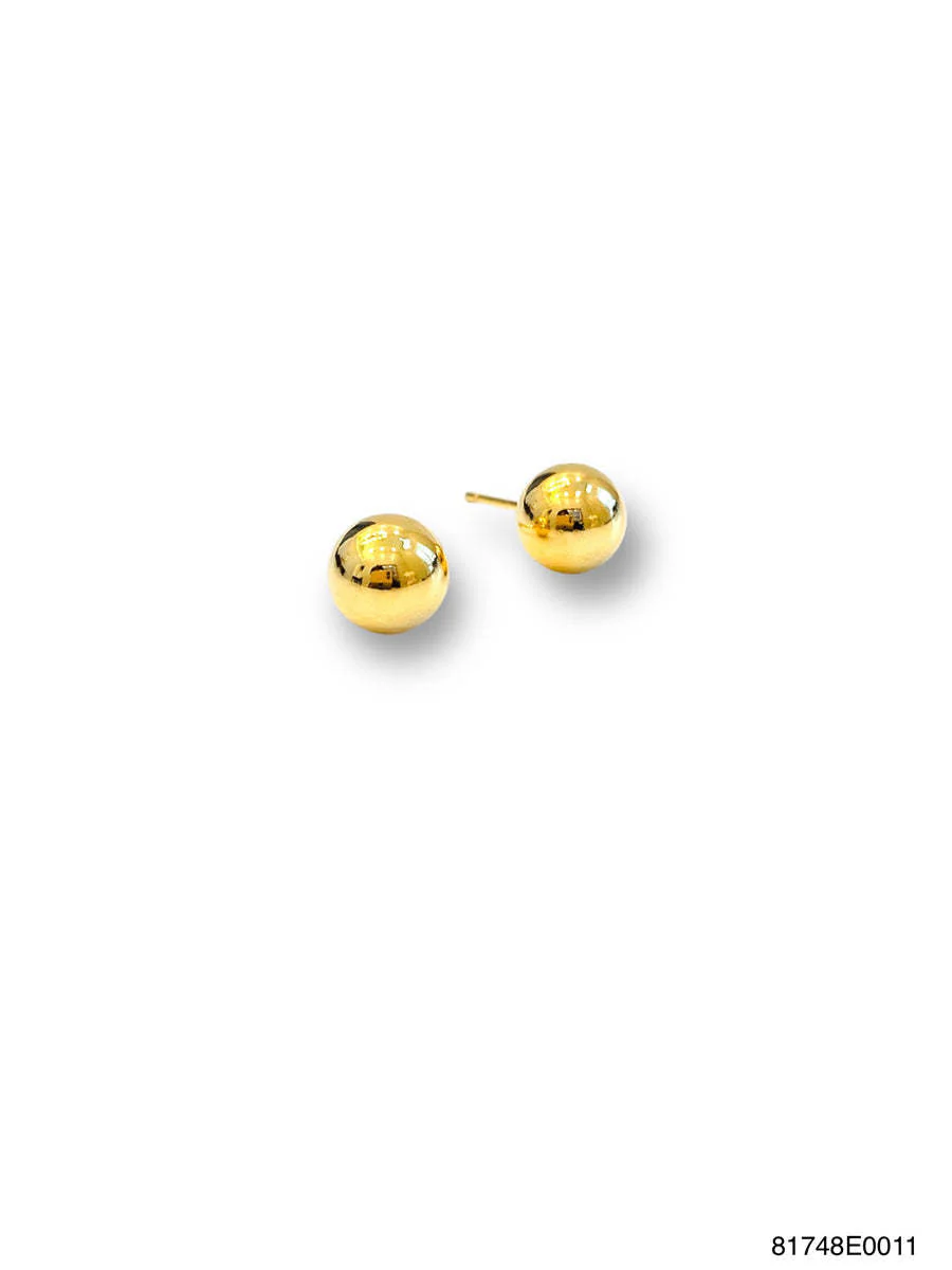 Lily Ball Stud Earrings - Image 4