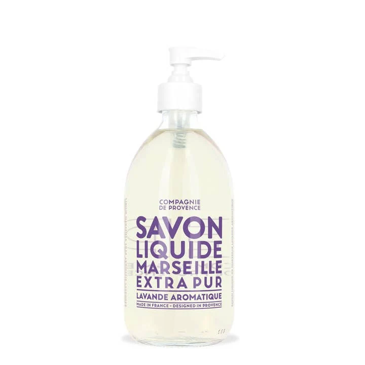 Liquid Marseille Soap 16.7 Fl oz Glass