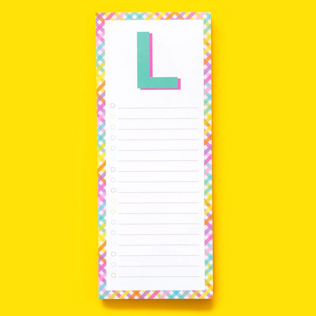 List Pad Letters - Image 14