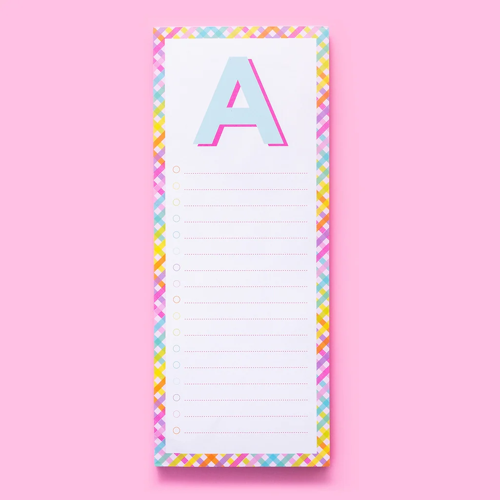 List Pad Letters - Image 30