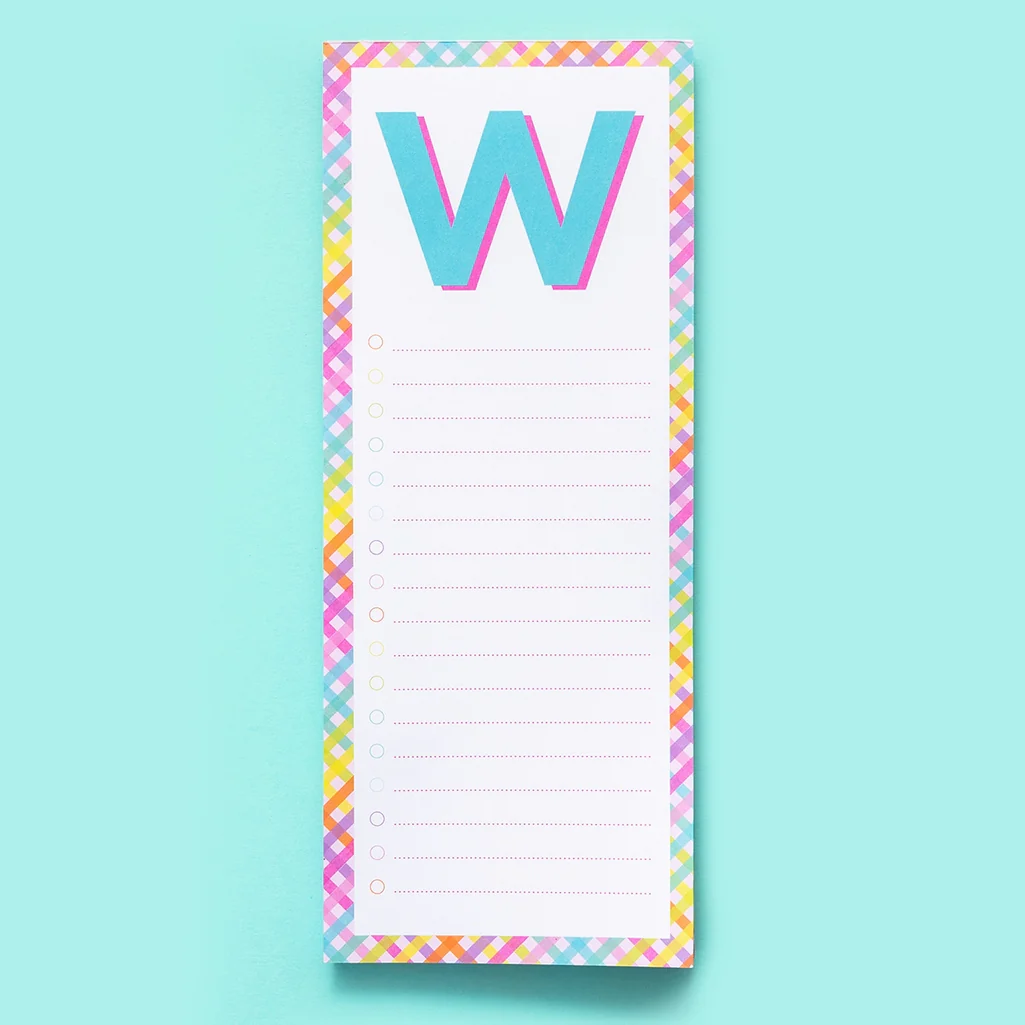 List Pad Letters - Image 38