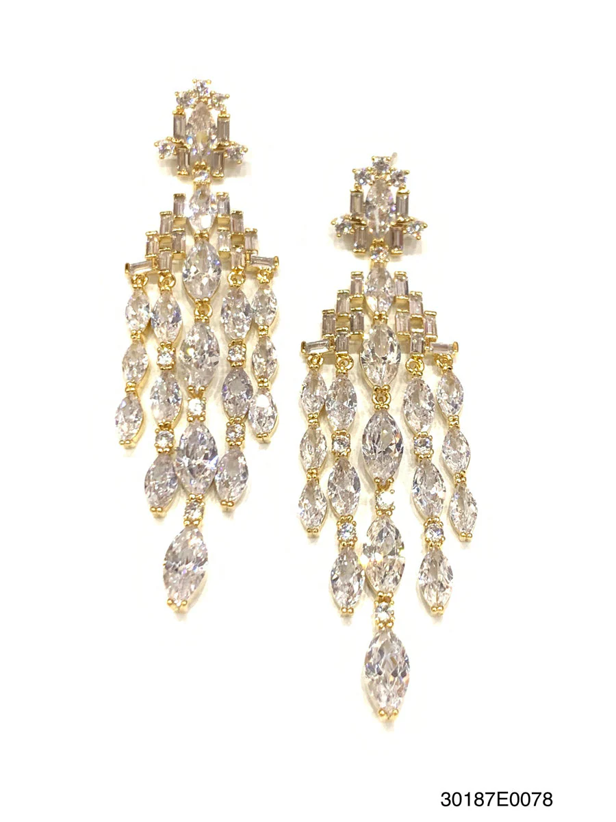 Liv Chandelier Earrings - Image 2