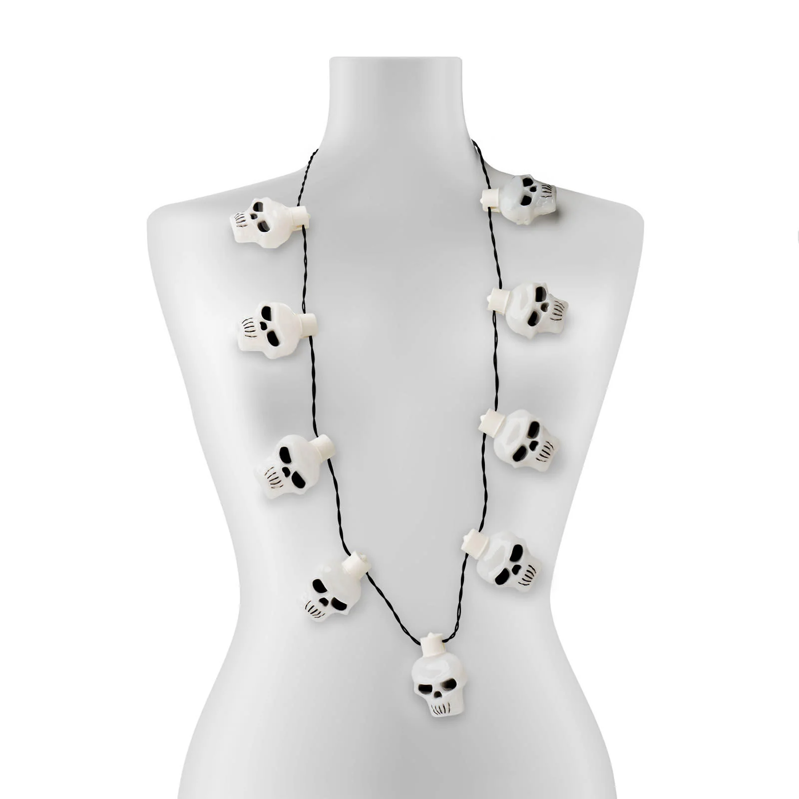 Lotsa Light Jumbo Flashing Halloween Necklace - Image 2