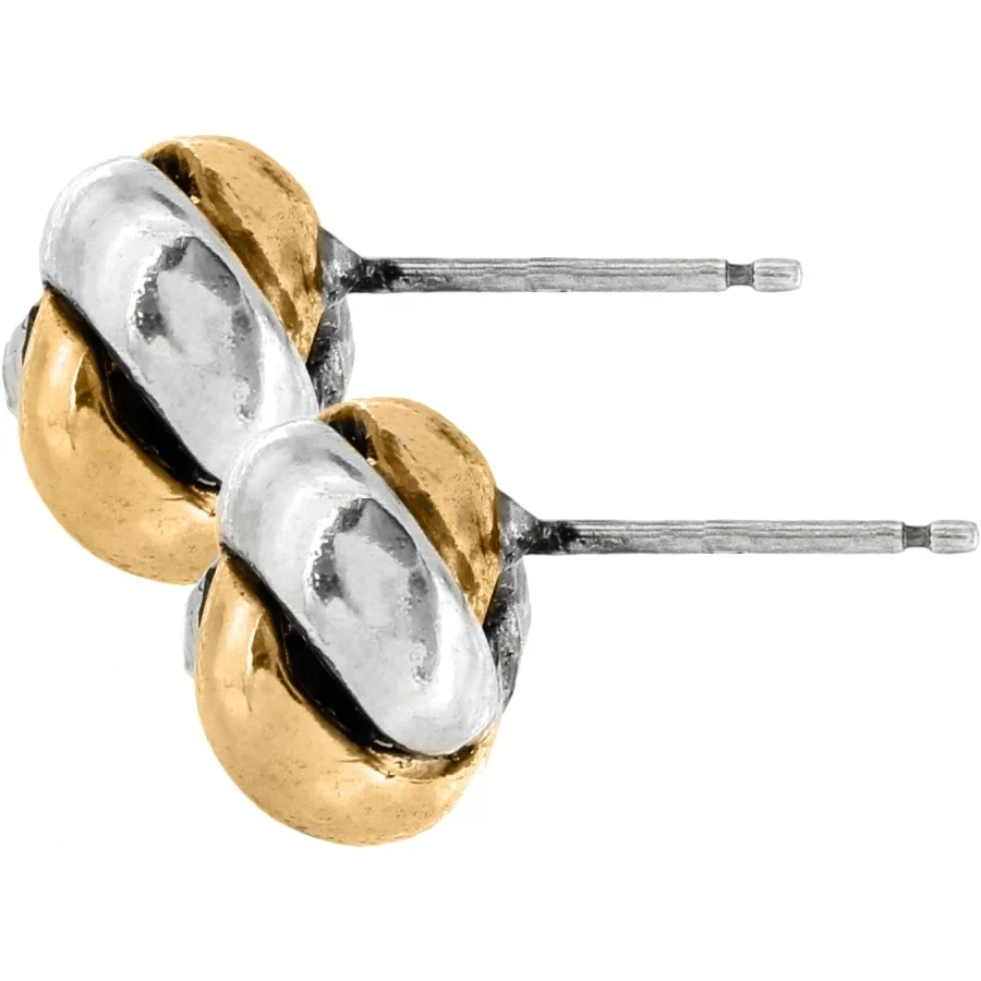 Love Me Knot Mini Post Earrings - Image 2