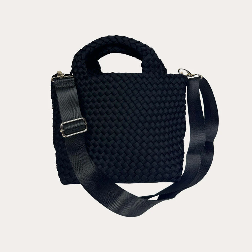Lucy Woven Neoprene Tote Bag - Image 3