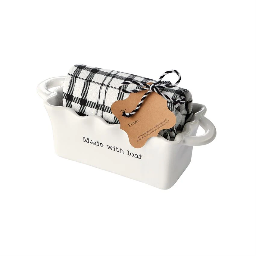 MADE WITH LOAF MINI LOAF PAN & TOWEL SET