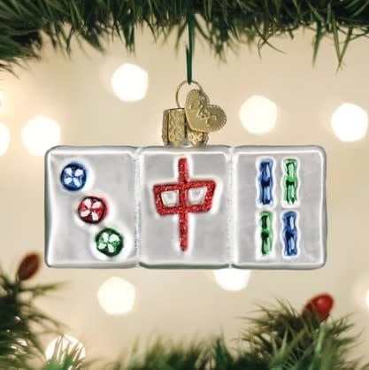 Mahjong Ornament