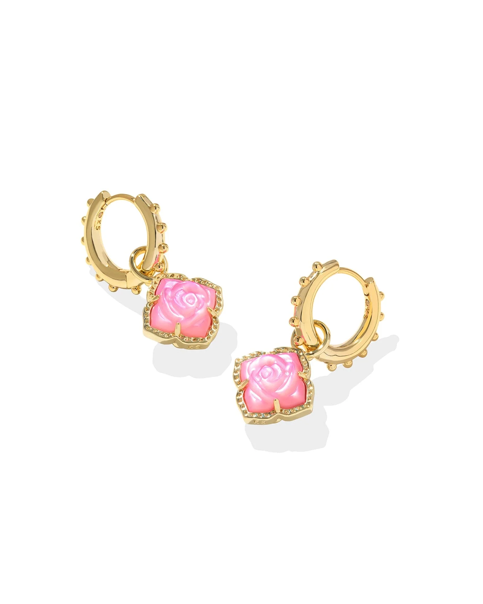 Mallory Rose Huggie Earrings - Image 2