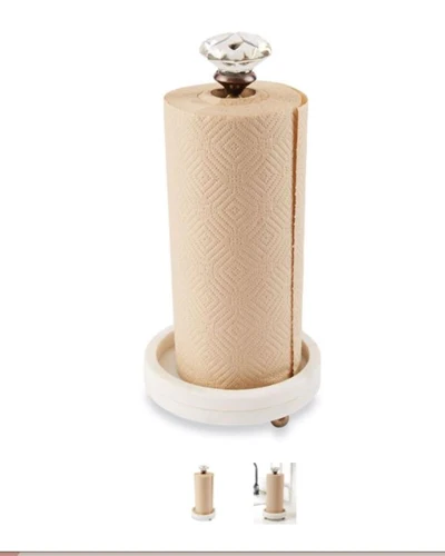Marble Doorknob Paper Towel Holder