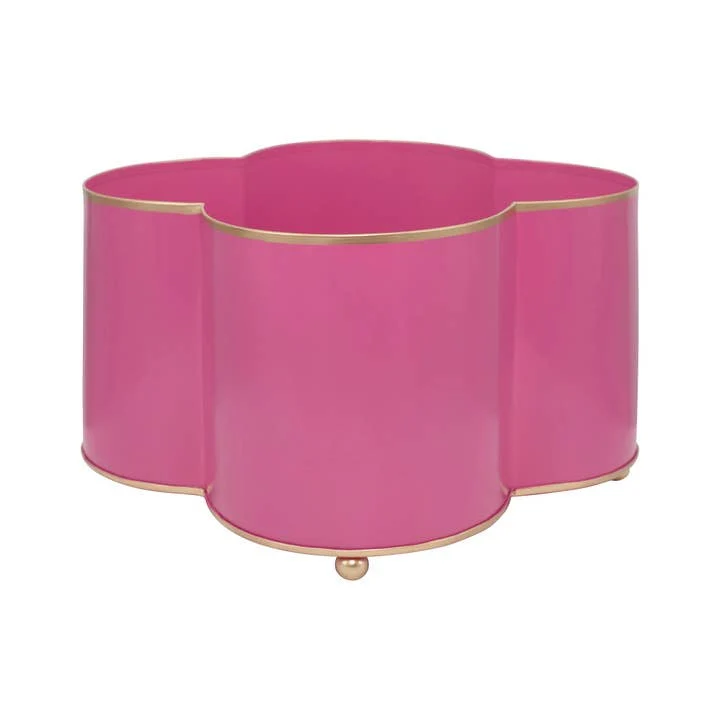 Mattie Quatrefoil Cachepot Planter - Image 2