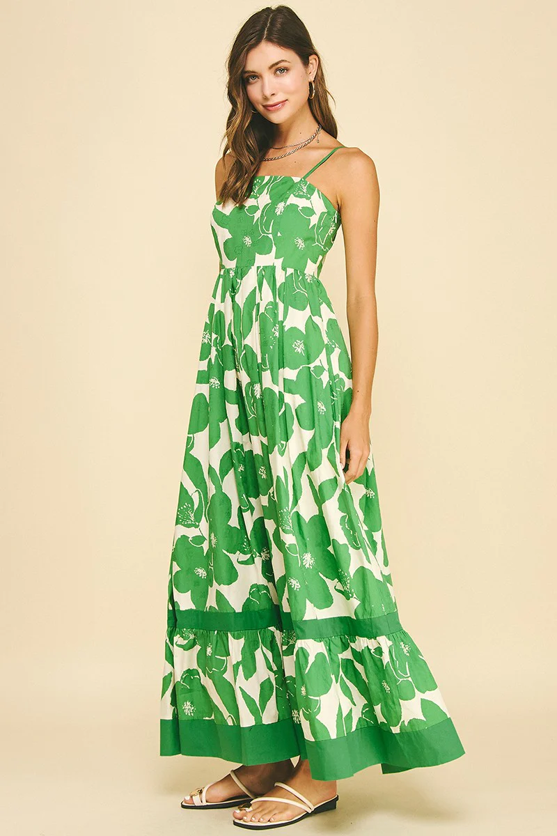 Maxine Floral Tiered Maxi Dress - Image 2