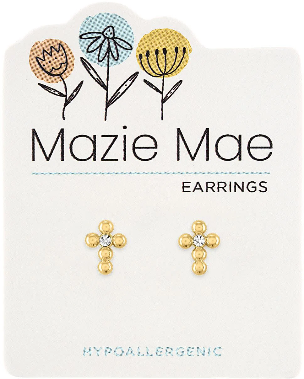 Gold Mazie Mae Earring - Image 19