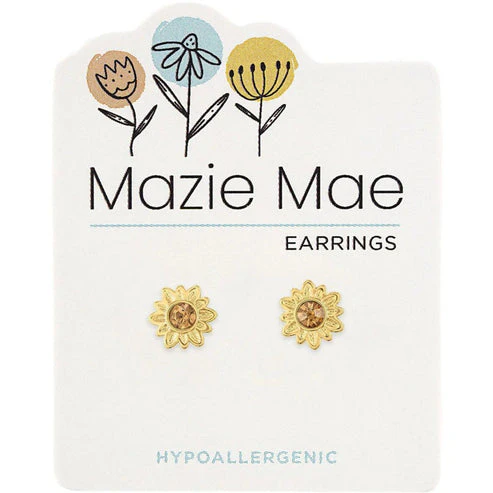 Gold Mazie Mae Earring - Image 29