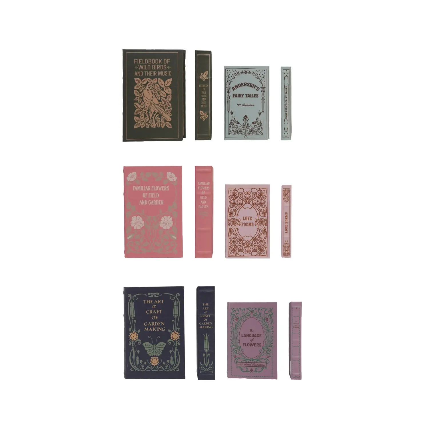 MDF & Linen Book Storage