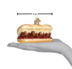 Meatball Sandwich Ornament - Image 2