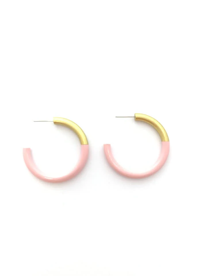 Med LIZ Hoops Earring - Image 2
