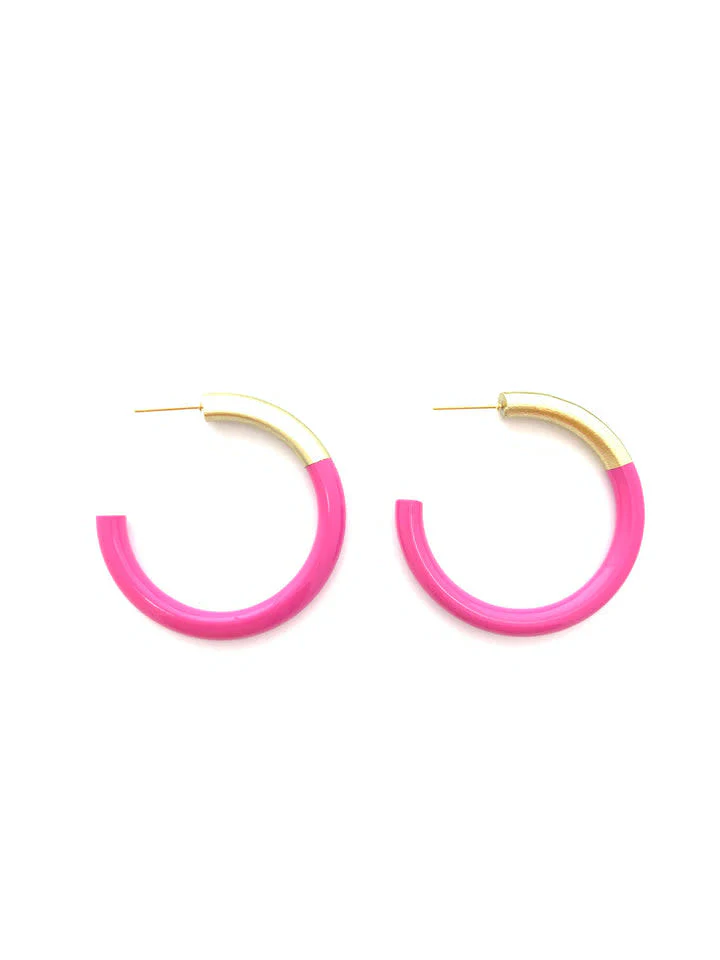Med LIZ Hoops Earring - Image 5