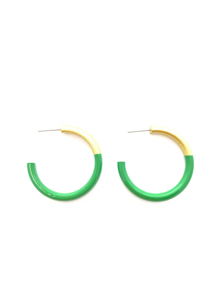 Med LIZ Hoops Earring - Image 6