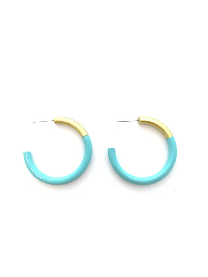 Med LIZ Hoops Earring - Image 8
