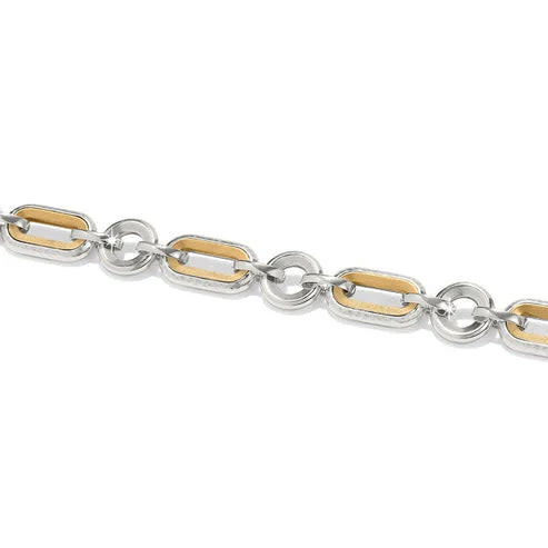 Medici Two Tone Link Bracelet - Image 2