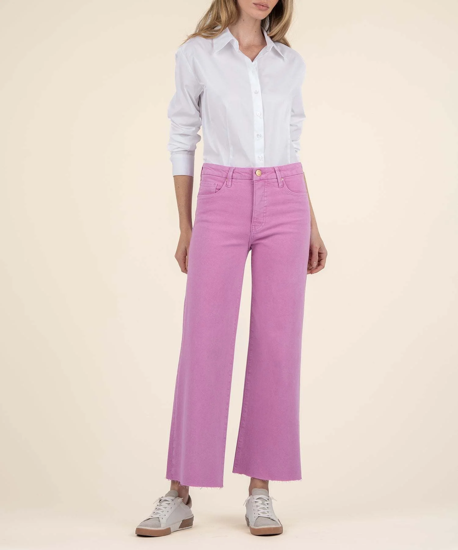 Meg High Rise Fab Ab Wide Leg