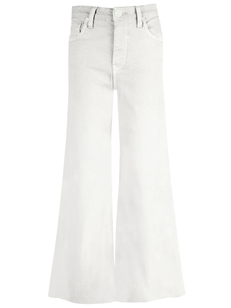Meg High Rise Fab Ab Wide Leg Raw Hem - Image 6