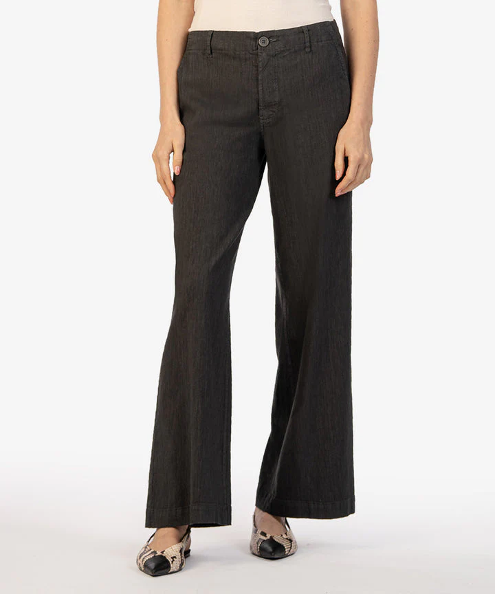 Meg Linen High Rise Wide Leg Pants - Image 31