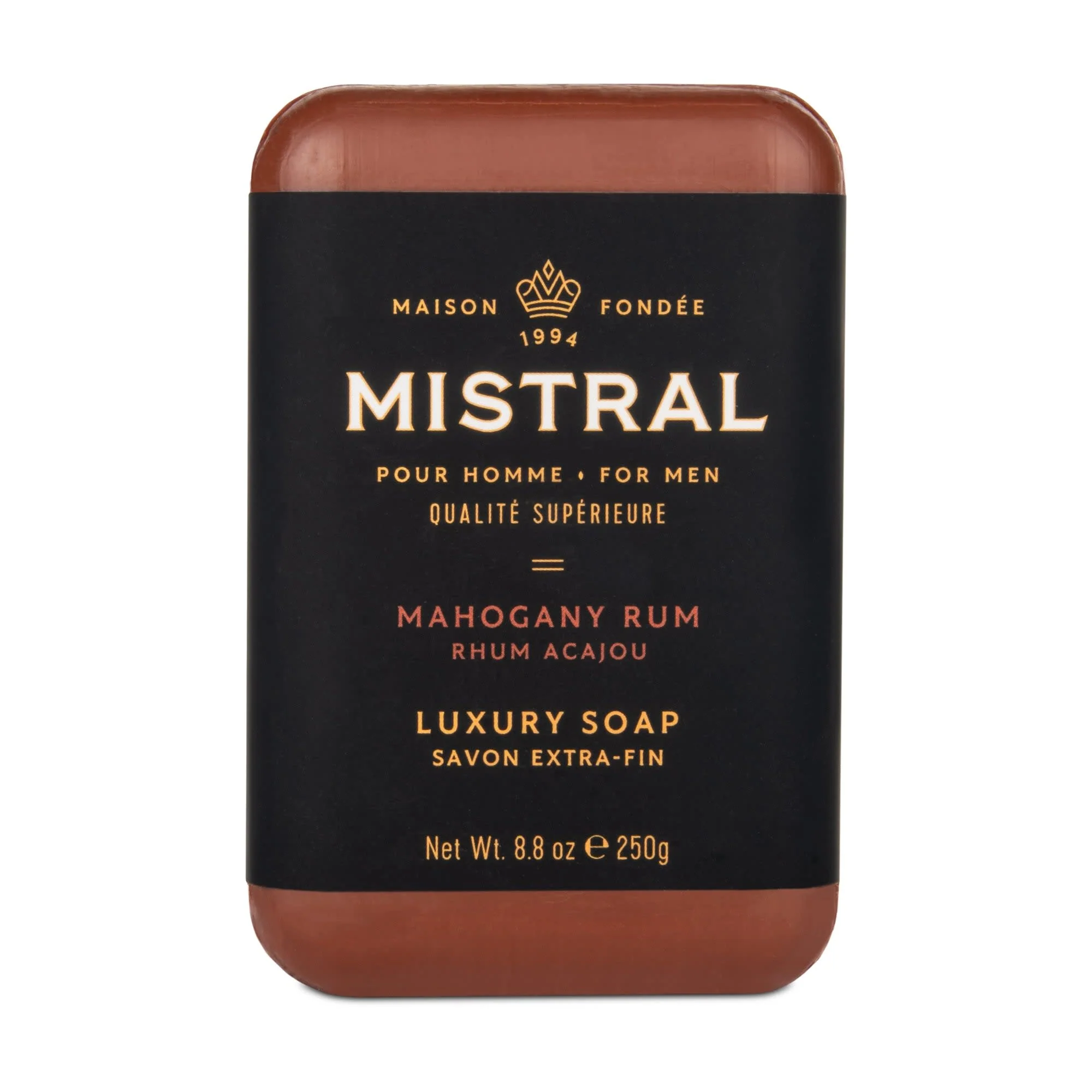 Men's Bar Soap Mahogany Rum 8.8 oz