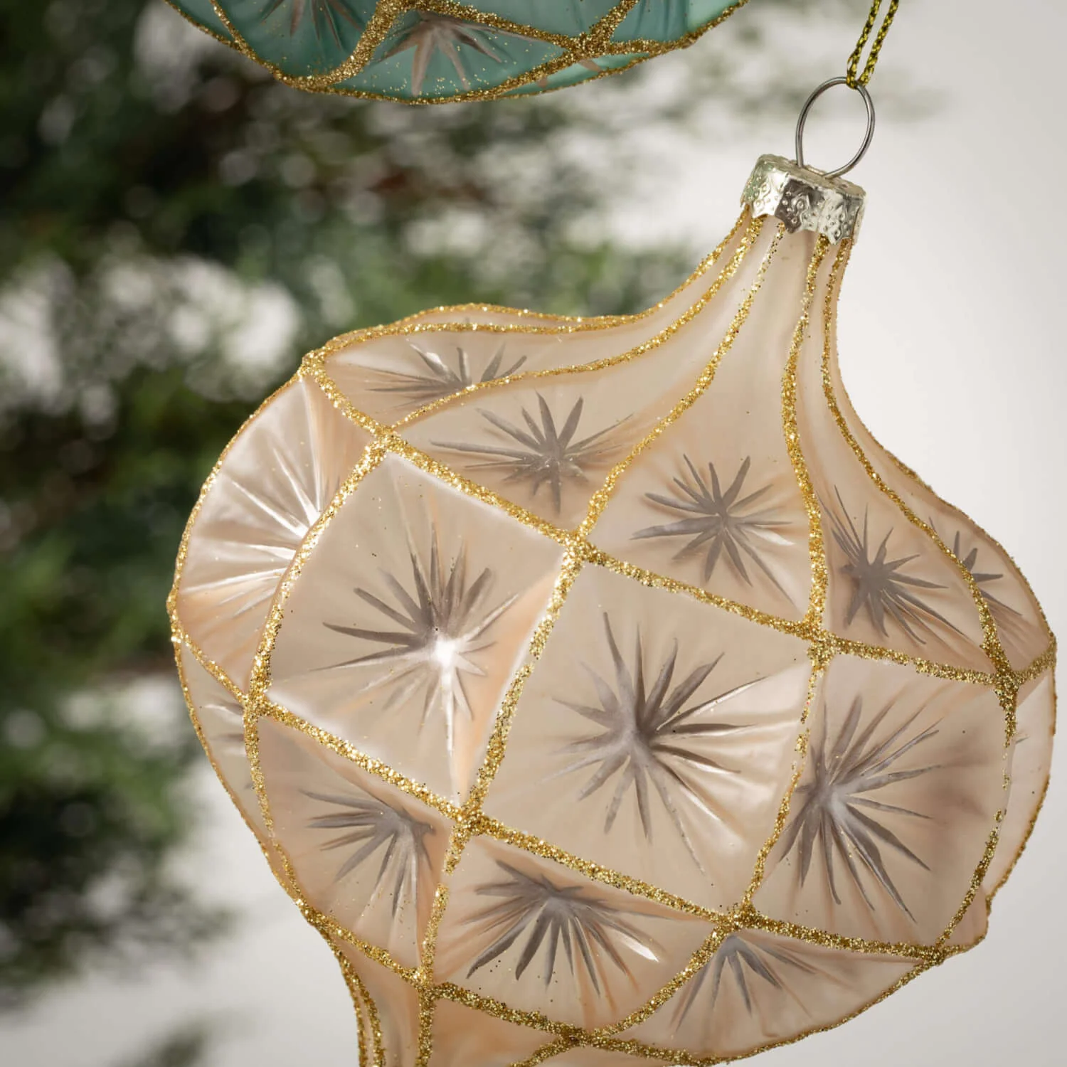 Mercury Glass Ornament - Image 2
